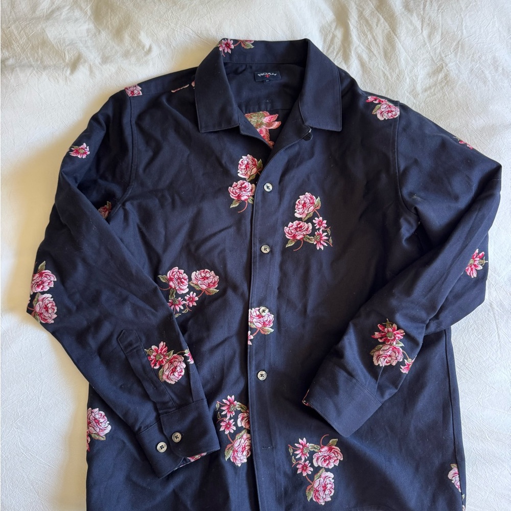 NOAH Floral Button Shirt